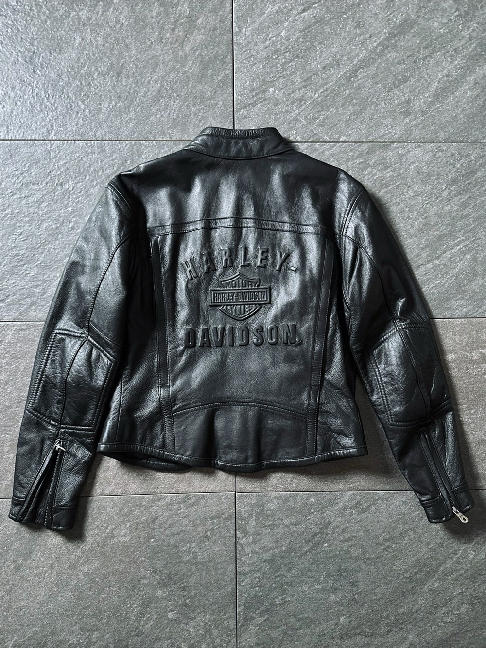 Authentic Harley-Davidson Vintage Leather Jacket (98156-03VW) - Women’s XS - Picture 1 of 16